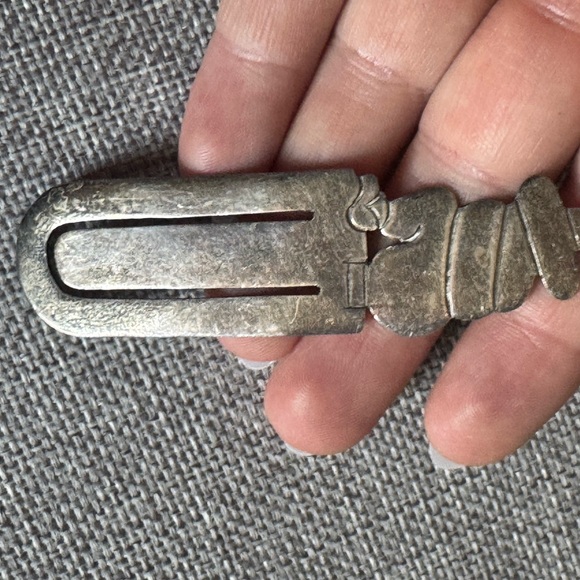 Vintage Sterling Silver Mexican Paidano Bookmark